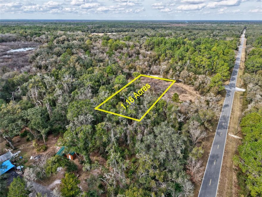Partially Cleared 1.16 Acre lot in Webster,FL. Cheap lot in Hernando this Presents an exciting opportunity to build your dream home or mobile home in a serene and picturesque rural neighborhood. Ridge Manor is a tranquil community, with NO HOA. For those who need to commute or travel frequently, the property is conveniently located near major highways. GPS Coordinates : 28.554918091364065, -82.17952901161371 (copy and paste in any gps app) Can show anytime