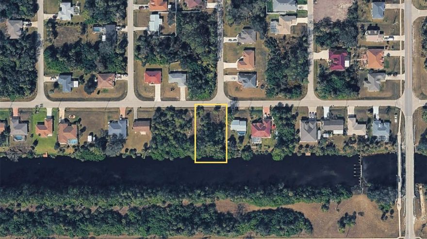 Imagine waterfront living in peaceful North Port!
Build your dream home on this waterfront, freshwater canal lot offering serene views and direct water access in one of Sarasota County’s fastest-growing communities. Wake up to the gentle ripples of your own canal view and enjoy the tranquil ambiance of Florida living right in your backyard.

This residential parcel provides an outstanding opportunity to create your ideal home site with canal access for kayaking, fishing, and wildlife observation, while still being conveniently located near major commuter routes including I-75 for easy travel to Sarasota, Fort Myers, and beyond.

The lot is nestled in a friendly neighborhood with newer construction and development nearby, offering a great balance of peaceful privacy and community growth. North Port itself is a haven for outdoor enthusiasts — explore scenic nature trails, world-class boating and fishing, and unwind on breathtaking Gulf Coast beaches just a short drive away.

Nearby shopping, dining and entertainment add everyday convenience, making this an ideal location whether you’re building your forever home, a seasonal retreat, or a long-term investment. Utilities are available, and the property is zoned for residential use with well and septic needed.

Don’t miss your chance to own a piece of waterfront paradise in North Port — schedule a visit today!