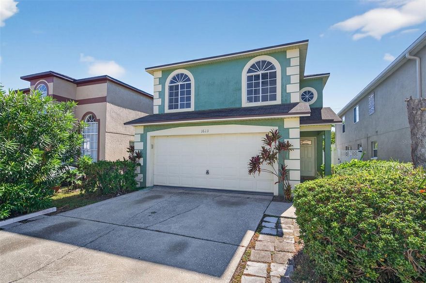 One or more photo(s) has been virtually staged. Welcome to this delightful 4-bedroom, 2.5-bathroom home located in a highly desirable Brandon neighborhood, just minutes from Tampa International Airport, shopping, restaurants, and entertainment.

This inviting two-story residence offers the perfect opportunity for first-time homeowners or savvy investors alike. Step inside to discover beautiful hardwood flooring (2023) flowing throughout the upstairs, adding warmth and elegance to every room. The spacious primary suite features an ensuite bath with a garden tub, separate stand-up shower, and walk-in closet. The three additional bedrooms are bright and airy, each with its own walk-in closet.

Enjoy a modern kitchen with newer cabinets, a formal dining area perfect for family meals, and a patio door leading out to a large backyard ideal for outdoor entertaining or relaxing evenings. There’s also plenty of space to add your dream screened-in lanai, creating the perfect indoor-outdoor retreat.

Residents can take advantage of wonderful community amenities, including a pool, playground, and basketball court perfect for all ages.

With its unbeatable location and endless potential, this home is move-in ready and waiting for your personal touch. Don’t miss your chance to make 1613 Prowmore Drive your next great investment or forever home—schedule your private showing today!