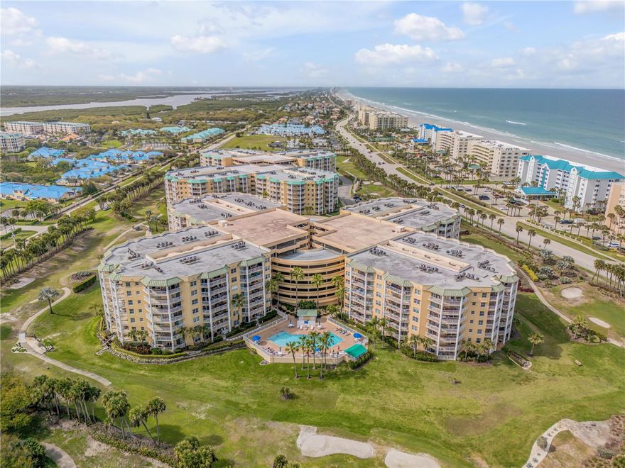 Experience refined coastal living in this beautifully appointed two-bedroom, two-bath residence in the Links at Harbour Village in Ponce Inlet. Between the Atlantic Ocean and the Intracoastal Waterway, this private, gated community offers an exceptional blend of elegance, tranquility and resort-style amenities. This semi-furnished turnkey condominium welcomes you with a light-filled, open-concept design, where spacious living and dining areas flow effortlessly to a private covered patio overlooking lush, manicured grounds. The thoughtfully designed layout offers comfort and privacy, while the serene outdoor space provides a setting to enjoy your morning coffee as you watch the bunnies wander freely across the green. Ideal for pet lovers, this ground-level residence offers the rare convenience of direct outdoor access. Simply go out from your porch for easy visits, making daily routines effortless while fully embracing the community's pet-friendly environment. The kitchen is well-appointed with quality finishes, solid wood cabinetry and quartz countertops. The split-bedroom floor plan enhances privacy, with a generously sized primary suite designed as a peaceful retreat. Meticulously maintained, this home features valuable upgrades for peace of mind, including a five-year-old HVAC system and a six-year-old 40-gallon water heater with expansion tank and upgraded brass shutoff valve. All window screens and the sliding screen door have been recently replaced with custom, made-to-measure installations. The sliding glass doors have been professionally retracked and upgraded with stainless steel rollers, ensuring smooth, effortless operation. Residents of Harbour Village enjoy an elevated lifestyle with private access to an oceanfront beach club, multiple resort-style pools, state-of-the-art fitness centers, tennis courts, a nine-hole golf course and a deepwater marina. Surrounded by natural beauty and just moments from pristine no-drive beaches, waterfront dining and iconic Ponce Inlet Lighthouse, this community embodies the essence of coastal luxury. Whether as a primary residence or an elegant coastal retreat, this exceptional property offers a rare opportunity to experience the best of Harbour Village living.