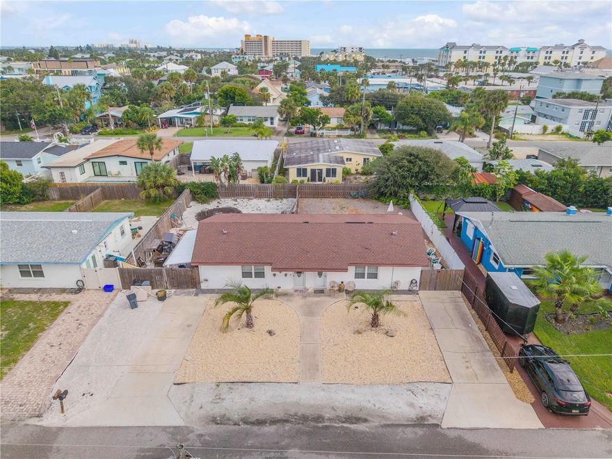 **Coastal Duplex Steps from the Beach!**
Discover the perfect blend of beachside charm and investment opportunity at 410 Cedar Avenue, located less than a block from the ocean and just three blocks from Flagler Avenue in the heart of New Smyrna Beach’s golf cart district. This beautifully updated duplex features luxury vinyl tile, coastal kitchen features, quartz countertops with two spacious 2-bedroom, 1-bath units—each offering comfortable living and easy access to the best of coastal living. Enjoy the proximity to boutique shopping, award-winning restaurants, sandy beaches, and nearby boat ramps for endless weekend adventures. Whether you’re looking to generate rental income, live in one side and rent the other, or expand your investment portfolio, this property offers exceptional potential.

The **adjacent duplex at 406 Cedar Avenue** is also available—presenting a rare opportunity to purchase both properties together for increased income or future development. Zoning regulations permit a maximum building height of 35 feet and require a minimum lot width of 50 feet, opening the door for creative possibilities in one of New Smyrna Beach’s most desirable locations.