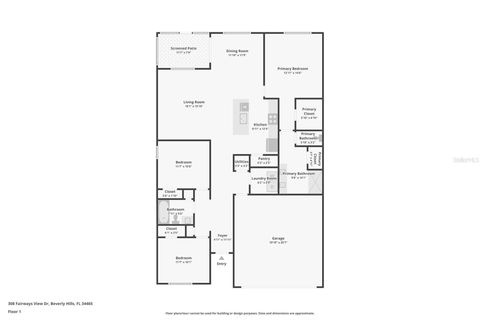 Tiny photo for 308 W Fairways View Drive, Beverly Hills, FL 34465 (MLS # TB8491474)