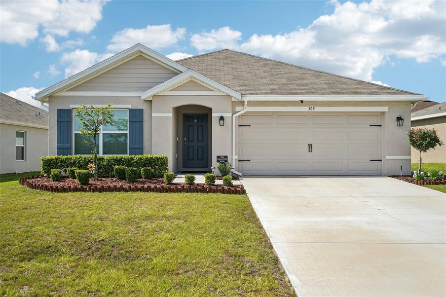 UPGRADED & MOVE-IN READY! Avoid the wait of a new build with this 2023 all-concrete-block residence in the desirable Fairways at Twisted Oaks. This 3-bedroom, 2-bathroom home perfectly balances modern style with premium outdoor upgrades that set it apart. New rain-gutters added! The open-concept interior features a gourmet kitchen with elegant pendant lighting over the oversized island and a full suite of stainless steel appliances. The expansive Great Room flows naturally through sliding glass doors to a fully screened-in lanai, offering a bug-free space to enjoy the Florida breeze. For ultimate peace of mind, the property boasts a professionally installed, fully fenced backyard providing total privacy for relaxing, pets, and entertaining. This smart-home-ready retreat includes a private primary suite with a large walk-in closet and ensuite bath, situated just minutes from the Suncoast Parkway and top-tier golf courses. New medical centers opened nearby on Lecanto Hwy! Experience the best of the Nature Coast in a home where every detail and upgrade has already been handled for you!