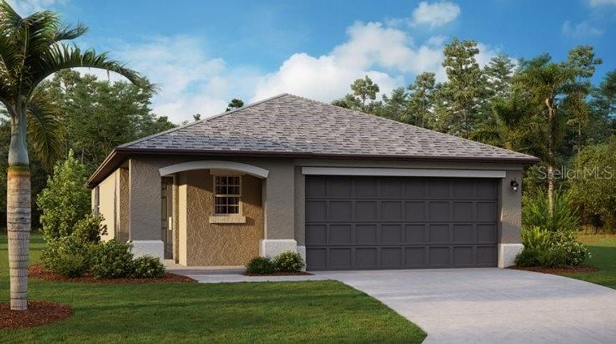 Under Construction. NO CDD - In this single-story home, the kitchen, dining room and family room cohesively flow together with a contemporary open floorplan. The adjacent owner’s suite offers a comfortable place to relax with a private bathroom and walk-in closet, while two additional bedrooms provide space for the rest of the family. Verano can be found in Florida’s Nature Coast, Spring Hill is home to the famous Weeki Wachee Springs State Park where live mermaids and water-borne adventures abound. Verano is two miles from the Suncoast Parkway, bringing easy access to Tampa and tons of local restaurants, shopping and entertainment options. Interior photos are different from the actual model disclosed being built. Verano is a new master-planned community of spacious single-family homes for sale in the suburbs of Spring Hill, FL — just an hour north of Tampa. Homeowners will enjoy low HOA fees and no CDD Fees. Visit the city’s famous 538-acre Weeki Wachee Springs State Park for live mermaid shows, thrilling water rides and adventures on warm, turquoise waters. Numerous golf courses, restaurants, shops and beaches are in the surrounding area, including peaceful Hernando Beach where visitors can launch a boat straight on the Gulf of Mexico. With Suncoast Parkway nearby, Tampa is just a convenient hour drive away.