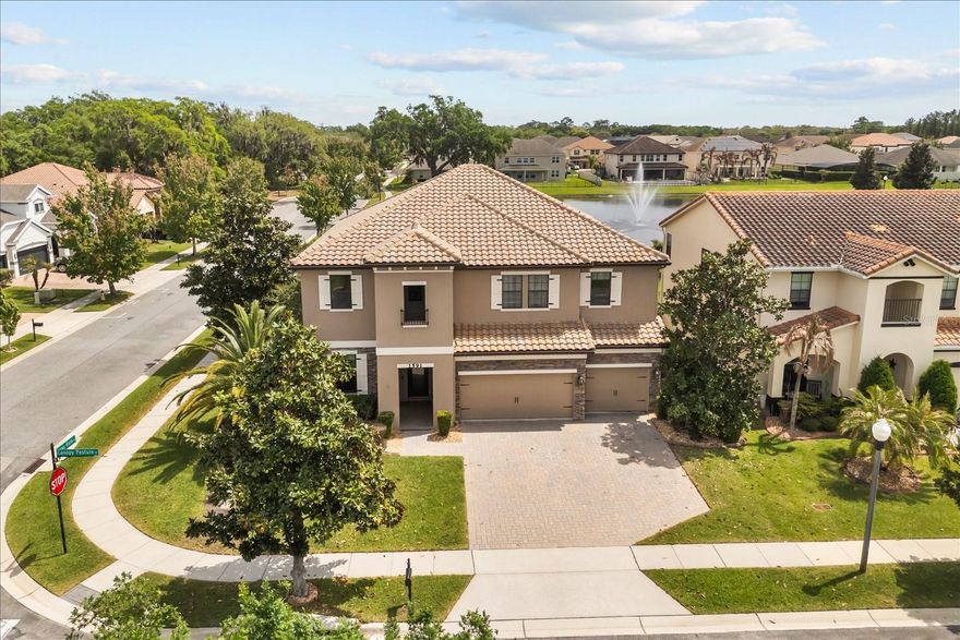 This one checks ALL the boxes!!  An elegant residence situated on a desirable corner lot in a quiet, gated, suburban neighborhood.  This stunning home offers the perfect blend of privacy, space, and resort-style living. Enjoy your own private pool with no rear neighbors — just a serene pond view and a lanai that is pre-plumbed for an outdoor kitchen making every day feel like a retreat.
Designed with growing families in mind, the thoughtfully designed floor plan offers flexible living spaces to suit any lifestyle. A dedicated home office and full bedroom on the main floor provide ideal options for remote work, multigenerational living, or guest accommodations. A formal dining room, breakfast nook and butler's pantry that elevates this homes form and function. LOTS OF CLOSETS!
Head upstairs to discover a spacious primary suite, complemented by additional bedrooms, an open loft area, and a full-sized custom California Closets walk-in wardrobe — giving every family member room to spread out and settle in. The huge loft can be used as a media or game room with enough space for air hockey or pool table.  Just a short drive to Lake Nona hot spots like USTA, Boxi Park, Lake Nona Town Center and Medical City. 
Whether you're upsizing, putting down roots, or simply ready for more, 1591 Canopy Pasture Drive delivers the space, privacy, and lifestyle upgrades move-up buyers are searching for. NEW AC units with electrostatic air filters that only need to be changed once a year and EV Charger ready!  Call for a private showing.