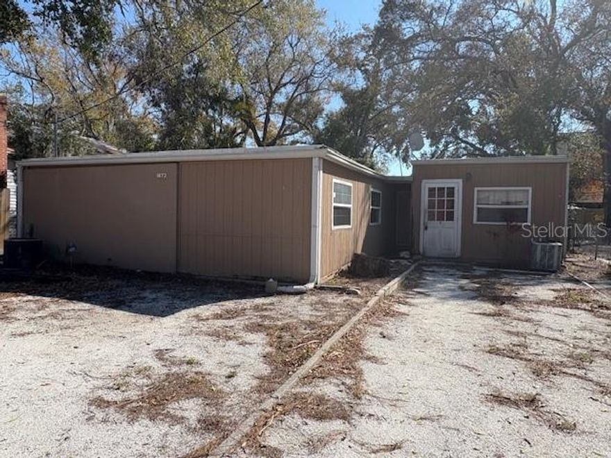 INVESTOR'S ALERT!!! Located in the historic neighborhood of Gillespie Park, this property has 3 separate legal units with 6 bedrooms and 3 baths total in about 2,000 sq ft of living area. ZONED DTE!!! The property is conveniently located close to downtown, beaches, hospital,  restaurants, and all that Sarasota has to offer. An excellent opportunity for an investor looking for a property that needs a little renovation with income potential.