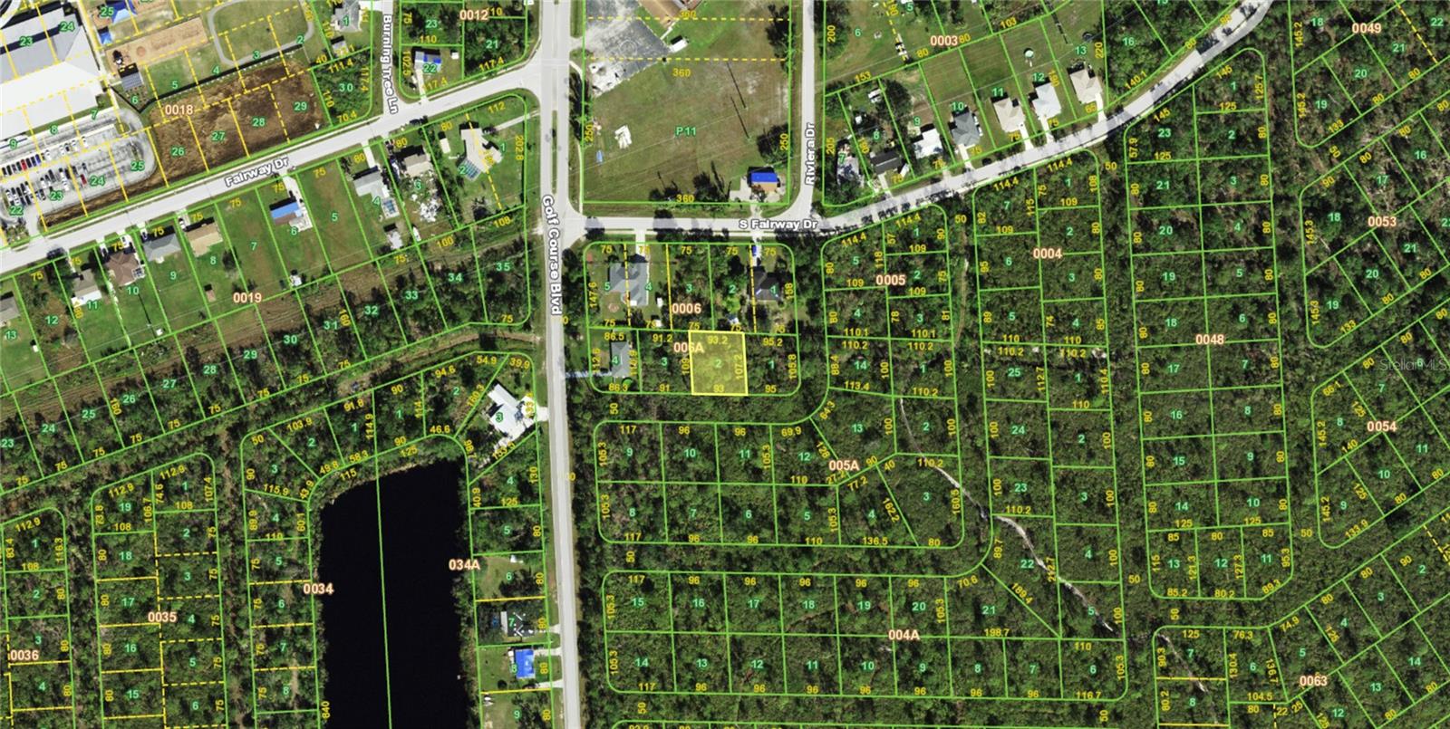 TEE & GRN ESTATES 1ST ADD - Land