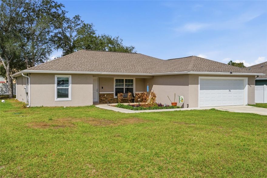 One or more photo(s) has been virtually staged. 13880 SW 45th Terr. Ocala FL 34473 -  3bd 2 bth - For Rent – $1,999/month | 12-Month Lease | Marion Oaks Community

Welcome to this beautifully maintained, move-in ready home located in the growing Marion Oaks community—offering comfort, space, and convenience all in one. Step inside to a bright open-concept floor plan designed for modern living. The spacious kitchen overlooks the family room and dining area, making it perfect for everyday living or entertaining. Enjoy features like a large center island, shaker-style cabinetry, stainless steel appliances, and a generous pantry. The home offers luxury plank flooring in the main living areas, ceramic tile in the bathrooms, and cozy carpeting in the bedrooms. The primary suite is generously sized and includes dual walk-in closets, a large walk-in shower, and double vanity sinks. Additional highlights include an interior laundry room and a dream backyard—perfect for relaxing, entertaining, or enjoying added privacy.
Prime Location:
Conveniently located near Publix, shopping, dining, and everyday essentials. Just a short drive to the World Equestrian Center, Florida Horse Park, and Sholom Park. Easy access to I-75 and SR-200 makes commuting to Ocala, Gainesville, The Villages, Tampa, or Orlando simple.
Community Perks:
Close to the Marion Oaks Recreation & Fitness Center featuring sports courts, playgrounds, a splash pad, fitness center, and more.
Nearby Healthcare:
AdventHealth TimberRidge ER is less than 10 minutes away.

Rent: $1,999/month   
Lease Term: 12 months
Availability: Move-in ready - June 1 2026

This home offers the perfect blend of comfort, location, and value—ideal for renters looking for quality living in Southwest Ocala.

Schedule your showing today—this one won’t last!