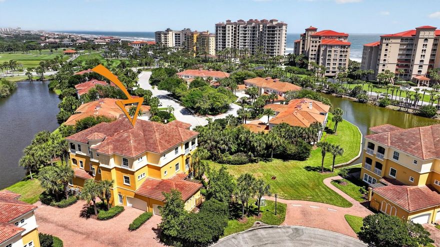 Situated on a quiet cul-de-sac on Casa Bella Circle in Hammock Dunes, this 3-bedroom, 2.5-bath residence offers 2,014 square feet of well-balanced living in one of Palm Coast’s most desirable gated communities. Ocean breezes greet you at the front door, while a screened-in porch overlooks a peaceful pond—giving you both openness and privacy.

Inside, the layout just works. Tile flooring runs throughout the main areas, with carpet in the bedrooms. The living space is open and comfortable, finished with plantation shutters. The kitchen is designed for real use, featuring a center island, granite countertops, stainless steel appliances, and ample cabinet space.

The primary suite is spacious and functional, with a large walk-in closet and a bathroom that includes dual vanities, a soaking tub, and a tiled walk-in shower. Two additional bedrooms offer flexibility for guests, an office, or both.

The 2-car garage is finished with an epoxy flake floor and includes additional storage space.

Optional membership to the Hammock Dunes Club expands the lifestyle with oceanfront dining, two championship golf courses, fitness, pools, and racquet sports.

Well-positioned and easy to live in, this property offers the right balance of space, function, and access to top-tier amenities.