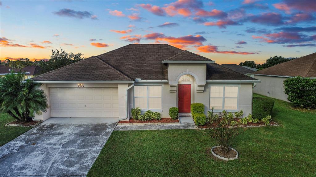 BRAND NEW ROOF AND BRAND NEW A/C!!! Welcome home to the quiet community of Copper Ridge in North Lakeland. This community is located within 15-minutes of shopping, dining, entertainment, and I-4 access! This single-level split floor plan welcomes you from the front door. As you enter this home you are greeted with a spacious open floor plan with vaulted ceilings, and lots of natural light coming through the large windows as well as the sliding door that offers a spectacular view onto the screened-in private back patio. The kitchen features a NEW refrigerator, stove and dishwasher (2022) a pass thru serving window to the living room, a pantry closet and an eat-in dining area overlooking the front yard. The spacious primary bedroom features an en suite bathroom with new stand-in shower enclosure, and a very large walk-in closet. On the other side of the house, you’ll find a hallway that offers private access to the other two bedrooms as well as the guest bathroom. Step out back and you will see why it’s made for entertaining and weekend BBQ's. Keeps those pets safe and secure in your fully fenced yard. Don’t miss this amazing opportunity to make this your new home. So schedule your private showing today!!!