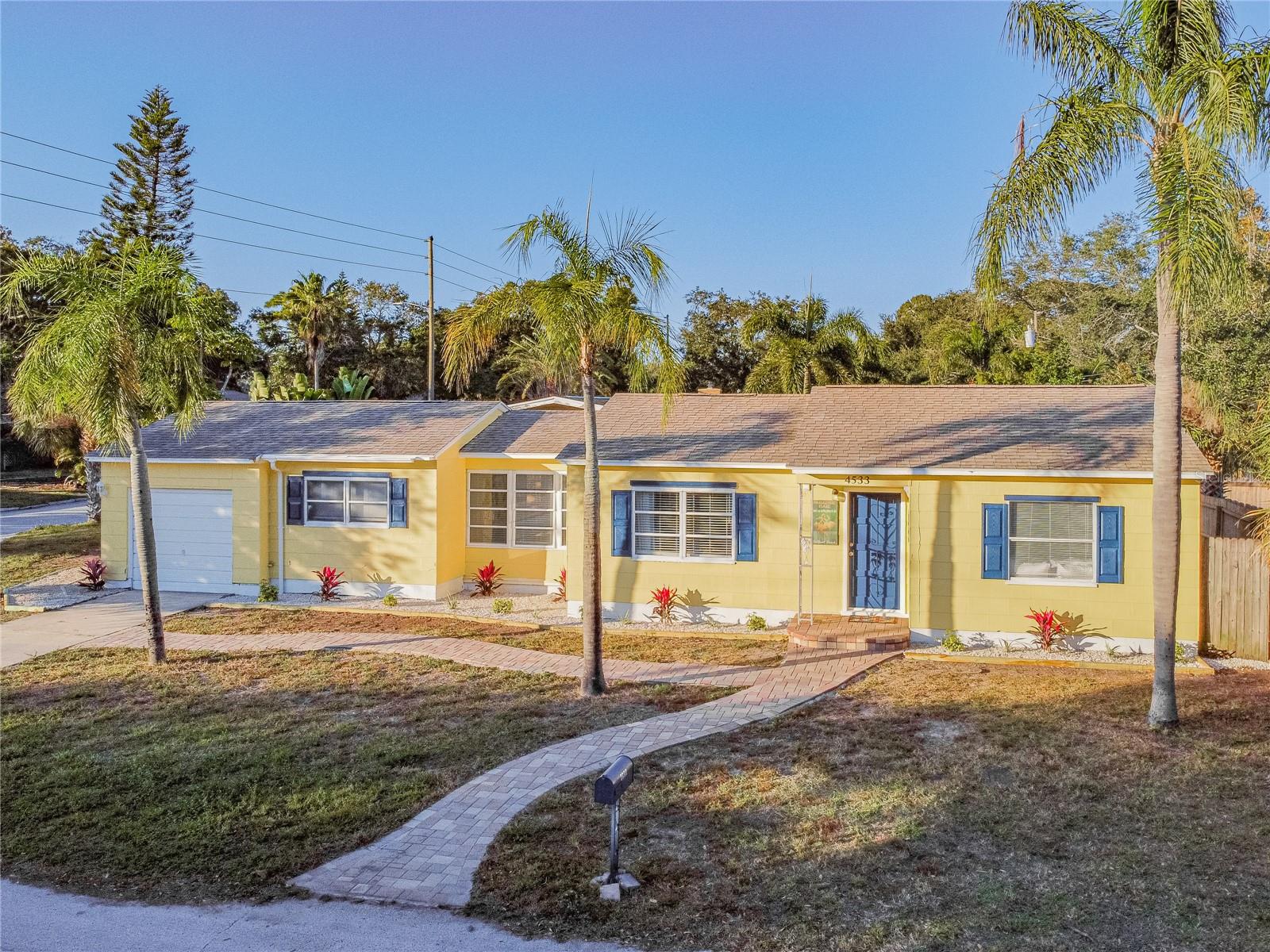 Discover your opportunity in Gulfport’s beloved Haynsworth Heights. This 3-bedroom, 2-bath ranch-style home suffered approximately 6 inches of flood damage from Hurricane Helene—but the drywall has already been cut away, leaving a fresh, open canvas waiting for your design and vision. Set on a large, fenced corner lot, it features a one-car garage and a paved driveway with space for an RV or boat. The heart of Gulfport—its vibrant arts scene, waterfront dining, and welcoming community—are just minutes away. Whether you're a savvy investor or a homebuyer eager to build equity, this property offers exceptional value. With repairs underway and thoughtful updates, you can customize everything from flooring and finishes to layouts and light. Don’t miss the chance to revitalize this home and create something truly special. The first 19 photos are from prior to flooding and then latter photos are post-flood. Cash or hard money only - no wholesalers/subject to.