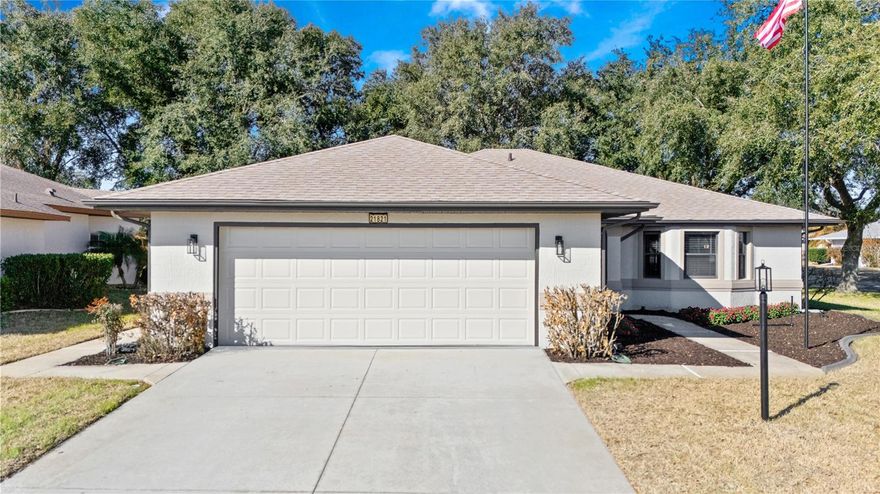 Better than new! This meticulously renovated 3BR/2BA home offers modern elegance in an exclusive 24/7 guard-gated enclave. Situated on a spacious corner lot, this property boasts a total transformation: Freshly Painted–Crisp new palette inside and out. Gourmet Kitchen–New cabinets, quartz countertops, and sleek new appliances. Modern Flooring–Durable and stylish new floors throughout. Open Concept–Ideal for entertaining with a bright, airy flow and a large Florida room. Life here feels like a vacation. Your HOA gives you full access to a Clubhouse, Fitness Center, and sparkling Pool. Stay active on the Tennis and Pickleball courts or take your furry friend to the private Dog Park. Enjoy peace of mind with around-the-clock security and world-class recreation right at your doorstep.