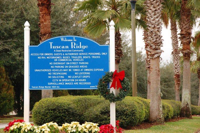 VILLAGE AT TUSCAN RIDGE - Residential
