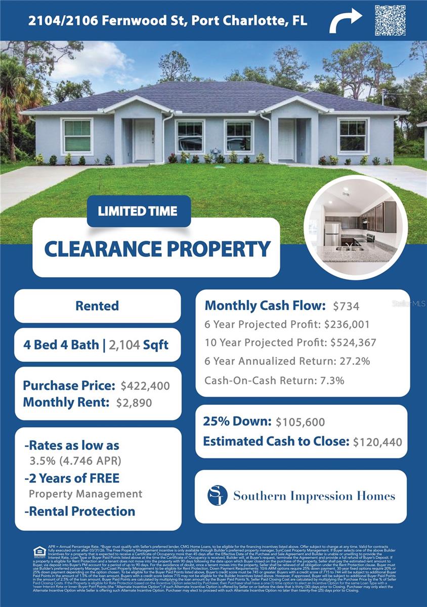 PORT CHARLOTTE SEC 046 - Residential Income