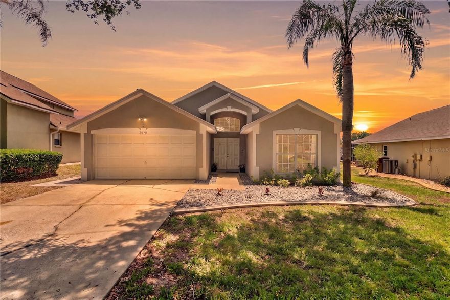Welcome to the highly desirable Southern Dunes Golf & Country Club! This beautifully maintained 3BR/2BA pool home offers a bright, open floor plan designed for both comfortable living and effortless entertaining. The spacious living and dining areas flow seamlessly, leading to your private screened-in pool, perfect for relaxing or enjoying Florida’s year-round sunshine.

Major updates provide peace of mind, including a new roof (2024), A/C (2023), exterior paint (2022), and fresh interior and lanai paint (2026). In addition, new piping and panels has recently been installed for the solar pool heater, enhancing efficiency and extending your enjoyment of the pool year-round. This home is being offered fully furnished, making it truly move-in or rental ready from day one.

Located within a gated golf community known for its award-winning course and resort-style amenities, and just minutes from Disney, shopping, and dining, the possibilities are endless. Whether you’re searching for a primary residence, vacation getaway, or income-producing short-term rental, this home checks all the boxes.