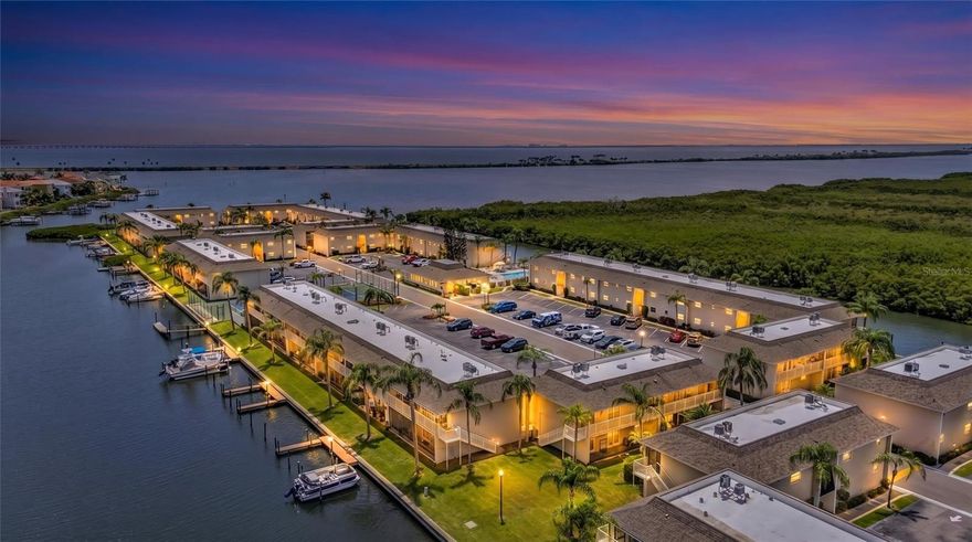 One or more photo(s) has been virtually staged. Completely renovated WATERFRONT condo in the heart of Tampa’s desirable Rocky Point area overlooking OLD TAMPA BAY! This beautifully updated 2 bedroom, 1.5 bath residence offers the perfect blend of waterfront living, convenience, and modern upgrades. Located in the Bay Pointe waterfront community, this move-in ready condo features an expanded and reconfigured kitchen layout with BRAND NEW cabinetry, quartz countertops, and new appliances, along with updated bathrooms, new LifeProof flooring throughout, new baseboards, updated electrical panel, new outlets and wiring, storm sliders, and fresh modern finishes throughout.

The spacious screened-in balcony spans the full length of the unit and provides the perfect place to relax and enjoy water views, coastal breezes, and Florida sunsets. Step outside to community dock access with boat slips available and direct Gulf access with NO FIXED BRIDGES.

Bay Pointe amenities include a waterfront swimming pool, tennis courts, clubhouse, kayak access, on-site laundry facilities for oversized items, and beautifully maintained grounds surrounded by mangroves and waterways with frequent dolphin and manatee sightings. Conveniently located just minutes from Tampa International Airport, the Courtney Campbell Causeway, Veterans Expressway, downtown Tampa, shopping, dining, and area beaches.

Whether you’re looking for a full-time residence, second home, or waterfront retreat, this renovated condo offers an incredible opportunity to enjoy the Tampa waterfront lifestyle at an attractive price point.