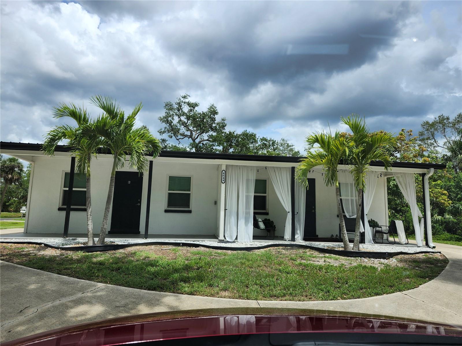 Want to live by the water but not pay the high rent? Here is a very cool 1 bedroom, 1 bath duplex located just one block away from the Peace River and super close to Sunseekers. Water and Sewer is included in the rent. Enjoy the serenity and beauty of Old Florida surroundings in a completely updated duplex. Small pet considered with deposit.