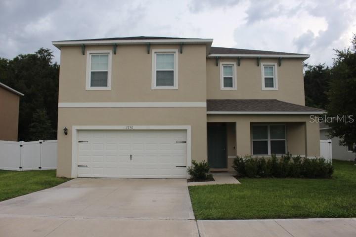 This amazing 2 story concrete block DR HORTON GLEN model construction single-family home is ready for their new family. The home features 4 bedrooms and 2.5 bathrooms optimizing living space with an open concept feel. The well-appointed kitchen overlooks the great room and features an island with bar seating, plentiful cabinet and counter space and stainless steel appliances, making entertaining a breeze. The beautiful fenced in yard gives the privacy you need to have outdoor gathering and fun. The first floor also features a flex room that provides an area for work or play, a bedroom, and half bathroom. The second floor, we are greeted with the master bedroom that features an ensuite bathroom as well as three additional bedrooms, a full bathroom, and a laundry area. The home is Connected with a smart home technology package which allows you to control your home with your smart device while near or away.