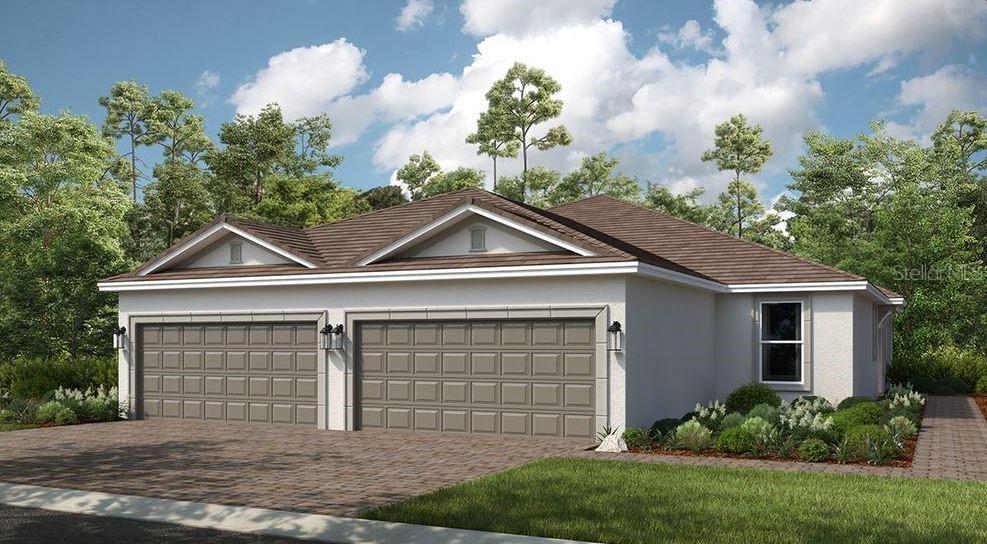 Under Construction. New Construction - July Completion! Built by Taylor Morrison, America's Most Trusted Homebuilder. Resort-Style Living at Esplanade at Azario Lakewood Ranch, the perfect blend of relaxation and recreation! Enjoy the heated resort-style pool, state-of-the-art fitness center, and energizing aerobics classes. For outdoor enthusiasts, there are pickleball courts, scenic trails, Vitality Park, and if golf is your game, you'll love Esplanade's 18-hole championship course! Unwind with a facial massage or by the fire pit after a workout. Exclusive amenities like a Wellness Center, Culinary Center, and sports courts ensure there's something for everyone, whether you want to stay active or relax in style. Welcome to the Ibis at 3118 Torta Court in Esplanade at Azario Lakewood Ranch. The Ibis Twin Villa offers a fresh take on open-concept living with 1,533 square feet of thoughtfully designed space. This 2-bedroom, 2-bathroom layout includes a flexible front room—ideal for a home office or guest space—plus a 2-car garage and plenty of thoughtful touches throughout. The elegant primary suite feels like a private retreat with its generous walk-in closet, dual vanities, large shower, and enclosed commode. The secondary bedroom and flex space are positioned near the front entry for added privacy, while the heart of the home brings everyone together in the spacious great room, designer kitchen, and separate dining area. A screened lanai extends your living space outdoors, perfect for laid-back evenings or casual get-togethers. Discover the charm of the Ibis in Esplanade at Azario Lakewood Ranch—a vibrant community you’ll love to call home. Additional Highlights Include: Study and Extended Outdoor Living. Photos are for representative purposes only. MLS#A4651990