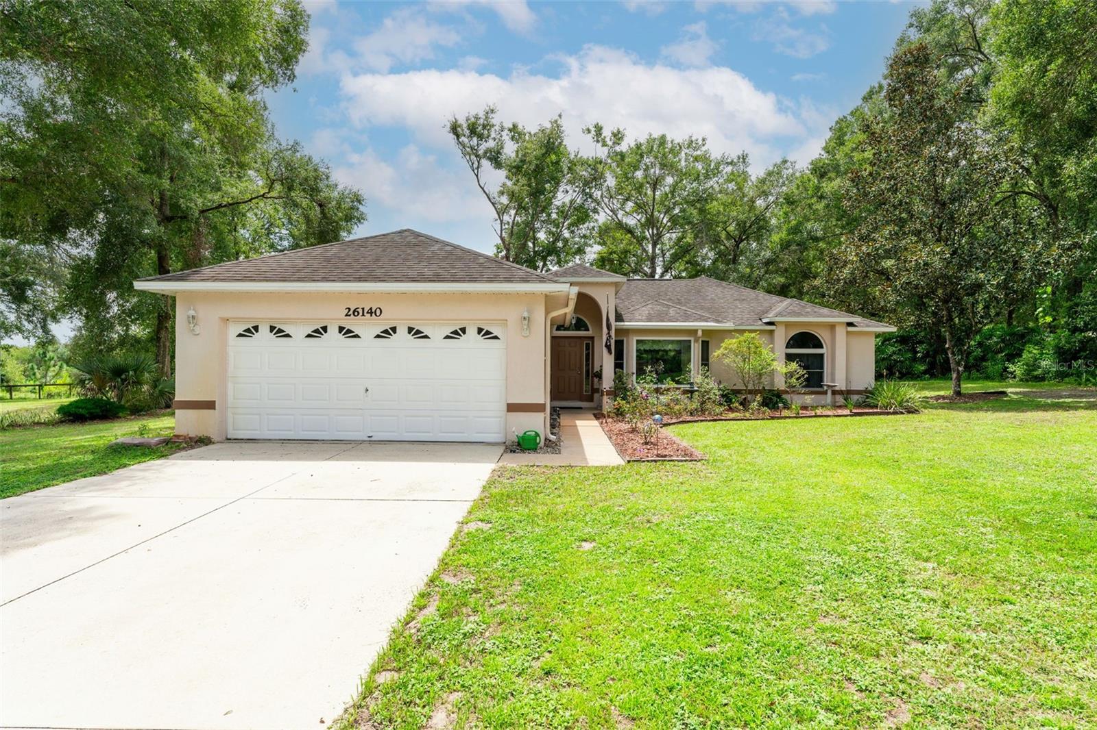 Welcome to Orlando’s hidden treasure—Sorrento! This charming home offers the best of Florida living, set on a spacious HALF ACRE lot with NO HOA and a serene backdrop of Conservation land. Enjoy the sights of local wildlife right from your backyard while taking full advantage of the screened-in Pool, sunporch, and large yard with fruit trees and mature landscaping—perfect for relaxing or entertaining.
Inside, the split floor plan creates privacy and comfort, with an interior laundry room adding everyday convenience. The home features a 2016 Roof, New Pool pump, and a Brand-New 10x20 Workshop with New Electricity, giving you both peace of mind and extra storage space. A long driveway provides plenty of room for guests, making this a true gathering place.
All this with a short drive to historic Mount Dora, easy access to the 429 Expressway, Apopka's Amphitheater, Wekiva Springs, and only minutes away from the planned Wyld Oaks development, bringing exciting new amenities to the area, including Orlando's Largest Dog Park. Whether you’re seeking quiet mornings with nature or lively afternoons by the pool, this home offers the perfect blend of space, privacy, and Florida lifestyle. This home is truly a must see-schedule your private tour today!
