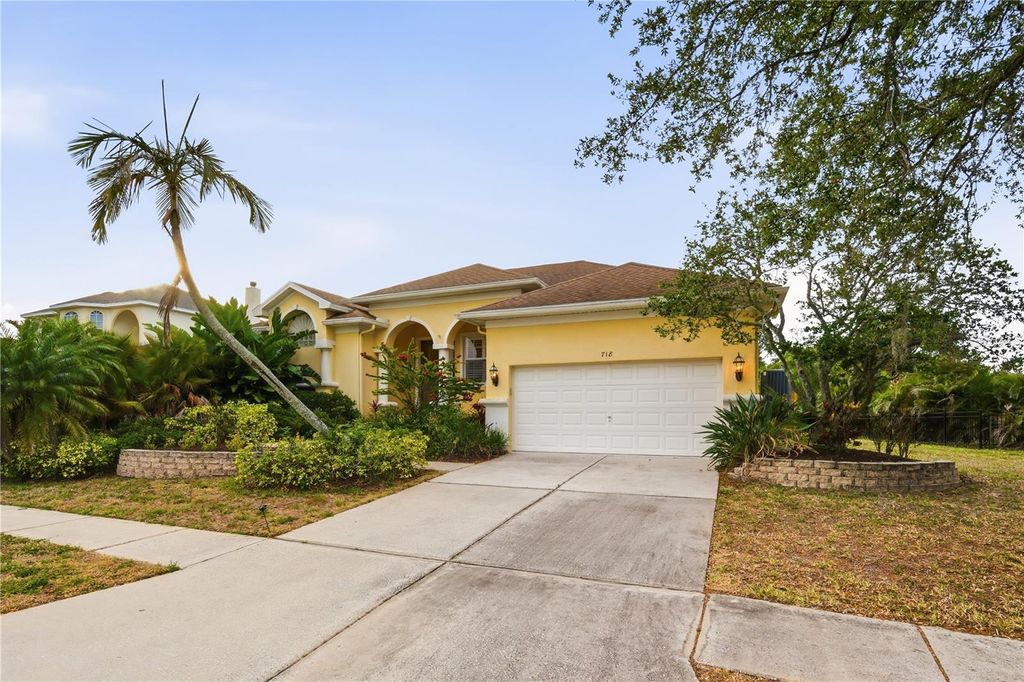 Photo of 718 Bunker View Drive, Apollo Beach, FL 33572 (MLS # TB8505979)
