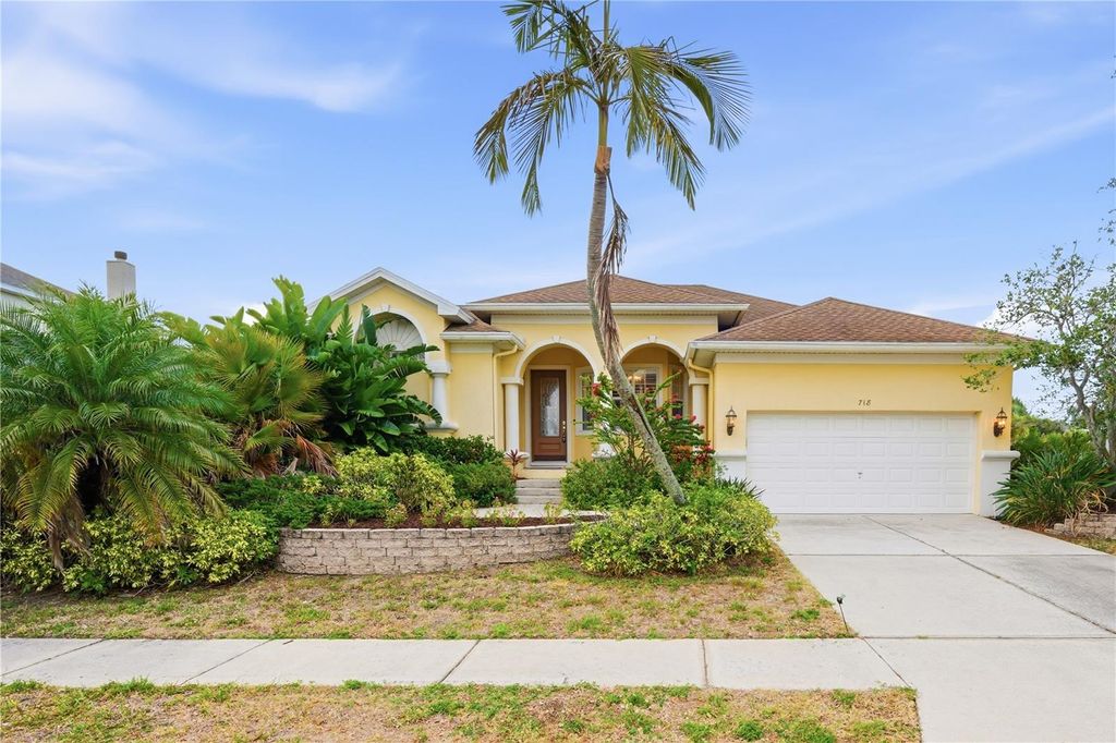 Photo of 718 Bunker View Drive, Apollo Beach, FL 33572 (MLS # TB8505979)