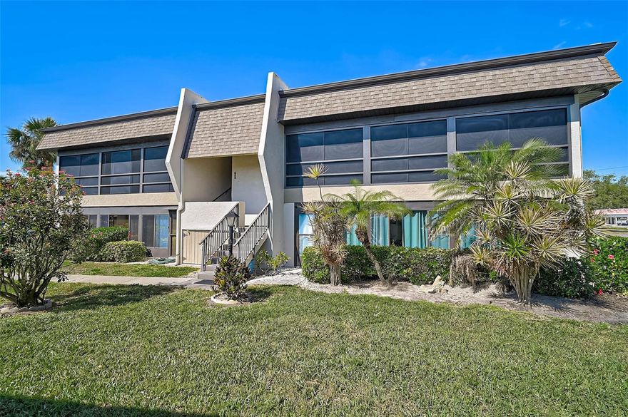 Welcome to Villa Nova, a serene and beautifully maintained 55+ community tucked away in the vibrant heart of Venice. Known for its lush landscaping, welcoming neighbors, and unbeatable location, this hidden gem is just minutes from I-75, renowned Gulf Coast beaches, Venice Avenue’s charming shops, and a short walk to an array of local dining and retail options.Step inside this move-in-ready residence and experience bright, open-concept living with luxury vinyl plank flooring throughout. The spacious layout is filled with natural light, while generously sized rooms offer ample closet and storage space.The modernized kitchen, updated in 2021, boasts elegant wood cabinetry and granite countertops, blending style with functionality. The primary suite features a walk-in closet and a renovated en-suite bathroom with a walk-in shower—designed for both comfort and convenience. The guest bathroom has also been thoughtfully updated, creating a cohesive, contemporary feel throughout the home.Enjoy your morning coffee or unwind in the evenings on the oversized screened-in lanai, where you’ll savor tranquil sunrises and year-round breezes. Additional highlights include private in-unit laundry and a new electric panel (2024), offering added peace of mind.Residents of Villa Nova have access to a well-appointed clubhouse, complete with a heated pool, library, kitchen, and outdoor grill—perfect for social gatherings or quiet afternoons.Don’t forget to view the immersive 3D walkthrough tour to fully appreciate everything this exceptional unit has to offer.Don’t miss your chance to enjoy the best of Venice living—schedule your private showing today!