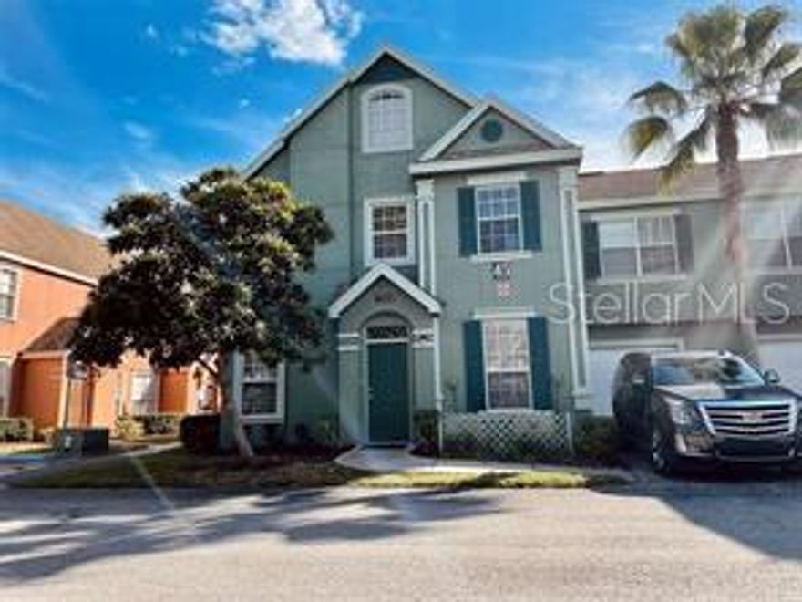 Great opportunity to buy investment property already with a tenant. Beautiful main level condo that's located in a gated, resort style community with lots of amenities like playground, tennis and basketball courts and large community pool with additional space for lounging The kitchen has solid wood cabinets, granite counter tops, stainless appliances, glass cook top range, tile floors. The living room has ceramic tile floors, neutral colors and lots of natural lighting. The master bedroom has laminate floors. The bath features a decorative cabinet with a granite vanity, tile floors. Great school district and close to shopping and great Westchase area restaurants. Easy access to Sheldon Rd, Veterans Expressway, and only 20 minutes from Tampa International Airport, Tampa Riverwalk. Easy commute to Citrus Park Mall and Westshore Mall. NEWER AC and HOT WATER HEATHER.