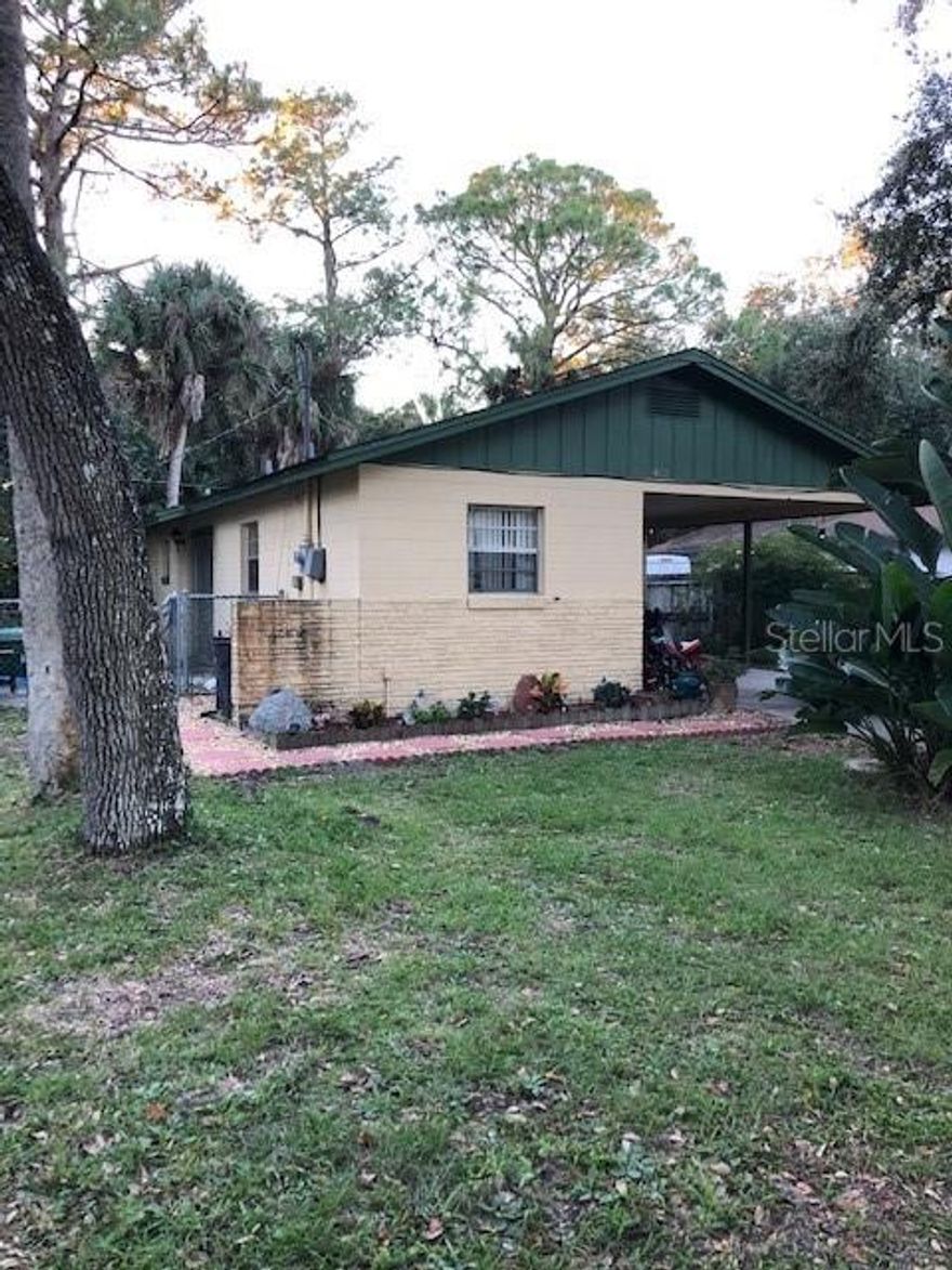 Cute concrete block home in North Edgewater on a quiet Cul De Sac. This 3 bedroom 1 bath home is getting a brand new roof and will be ready for a new owner. Nice size lot with a fenced in back yard. Perfect for the first time home Buyer or excellent rental potential for the investor. Come take a look today!