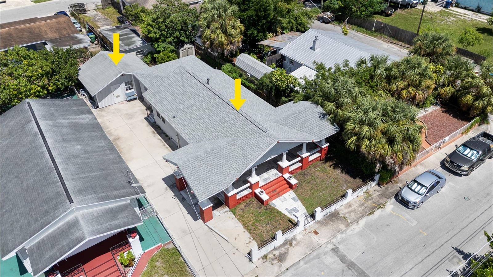Prime Opportunity in Tampa’s Ybor Heights!
This updated property features a spacious 3-bedroom, 2-bath main home plus a detached 1-bedroom, 1-bath casita, offering outstanding flexibility and income potential. The casita currently rents for $1,505/month, while the main home has consistently brought in $2,400/month, delivering a proven 10% CAP rate—a rare find in today’s market.
The main home offers over 1,200 sq. ft. with vinyl flooring throughout, an open-concept layout, a large laundry room with exterior access, and two full baths including a newly renovated bathroom (2025). Major updates include a brand-new roof with hurricane clips (2025), updated HVAC (2022), and updated plumbing, giving buyers peace of mind for years to come. The detached casita comes with its own private entrance and a brand-new mini-split system (2024), making it perfect for rental income, guests, or multigenerational living.
Enjoy outdoor living with a welcoming front porch, fenced yard, additional storage shed, and ample parking. Situated in Ybor Heights, you’re just minutes from Seminole Heights, Ybor City, Downtown Tampa, Armature Works, and major highways.
Whether you’re a seasoned investor, first-time buyer looking to house hack, or a multi-generational household, this property offers unmatched value and income potential. Schedule your showing today before it’s gone!