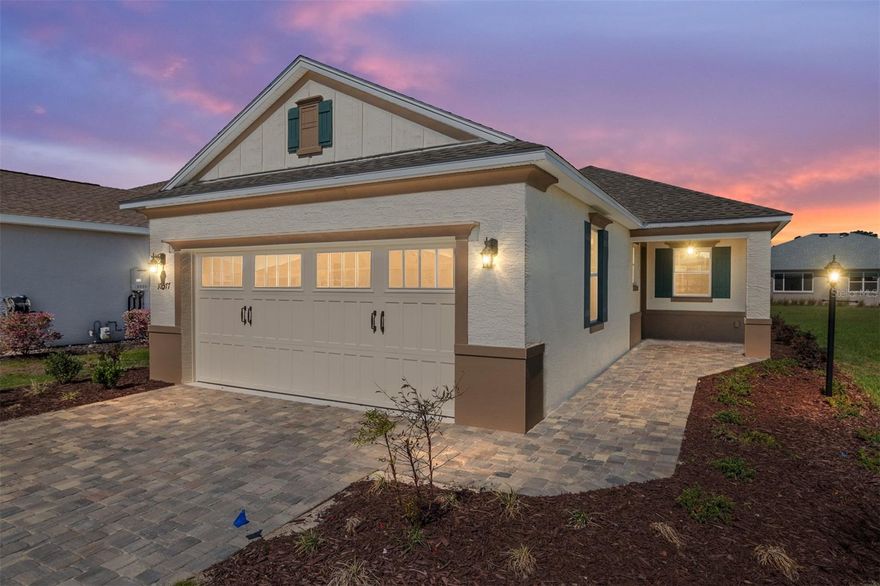 Welcome to Long Leaf Ridge, where thoughtful design meets easy, modern living in this beautifully crafted Terra model.

This new construction home offers 2 bedrooms, 2 baths, and a 2-car garage, all laid out in a smart, open-concept design. The spacious great room flows seamlessly into the breakfast area and kitchen, creating a bright and inviting space perfect for both everyday living and entertaining.

A versatile flex room adds valuable extra space—ideal for a home office, hobby room, or guest area—while the well-placed laundry room enhances convenience. The primary suite provides a comfortable retreat, complemented by a generous walk-in closet and private bath.

Enjoy outdoor living with a welcoming covered entry and a rear patio, perfect for relaxing or enjoying Florida’s beautiful weather. With modern finishes, functional spaces, and a desirable location, this Terra model offers the perfect balance of comfort and style in the sought-after Long Leaf Ridge community.