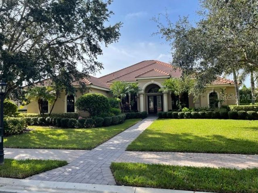 Custom built by Todd Johnston in popular Silver Oak! Move in Ready being sold turnkey furnished* Kitchen with granite counters & wood cabinets* Upstairs bonus room with bath* Formal  living & dining room* Spacious family room* Over size master with access to pool area* Outdoor kitchen* Paver brick Lanai with 2 covered areas & outdoor kitchen* Silver Oak is located on Palmer Ranch close to shopping, Legacy Trail & minutes to world famous Siesta Key Beach* All homes in Silver Oak were built by Sarasota's highest rated custom home builders*