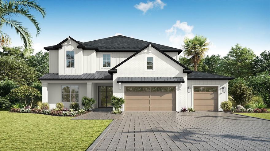 Under Construction. Momentum Homes presents the Charleston, a masterfully crafted 5-bedroom, 4.5 bathroom pool home with a 3-car garage, bonus room, plus study, all with designer-selected finishes. Centrally-located in the heart of South Tampa on a nearly quarter-of-an-acre lot, this property is sure to check all of your boxes. Step inside this luxury home to French Oak engineered wood floors, crown molding, and 10-ft ceilings throughout. The kitchen features all Thermador appliances; a 36-inch gas cooktop with custom hood, and custom shaker cabinets with 3cm quartz countertops that elevate the space. The kitchen is the heart of the home and includes a sun-soaked dining area surrounded by windows, a walk-in pantry, and opens up to the great room, and dry bar area with beverage fridge, perfect for entertaining. The first floor includes an en suite bedroom perfect for guests, plus an office. Four additional bedrooms plus a bonus room are on the second floor, including the primary suite with a spacious marble-adorned bathroom. Large sliding glass doors lead you from the great room to the backyard where the property is secured with vinyl fencing for privacy while you enjoy the heated pool and spa surrounded by natural stone and a fully-equipped outdoor kitchen. Along with ample living space and beautiful appointments, you will find a sense of peace within this two-story block construction home built high and dry with an engineered truss system and hurricane strapping, all Impact-rated windows, and located in Flood Zone X, Evacuation Zone C. The property is zoned for A-rated Grady-Coleman-Plant. Schedule a showing today!