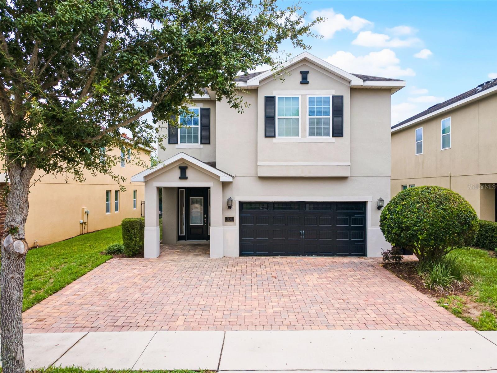 This is a must see, FULLY FURNISHED 8-bedroom, 7-bathroom home in ENCORE RESORT. It is the perfect blend of luxury and investment opportunity. A proven short-term rental performer.
Designed to comfortably sleep up to 16 guests, the home features a spacious open floor plan combining the kitchen, dining, and living areas—ideal for entertaining and family gatherings.
The layout offers two bedrooms on the main floor and six bedrooms upstairs, including TWO OWNER SUITES and a versatile loft area. Bedrooms are carpeted for comfort, while the main living areas and bathrooms feature durable tile flooring.
Step outside to your own private retreat with a heated pool and spa, all overlooking a private backyard with no rear neighbors for added peace and relaxation.
Encore at Reunion Resort includes a spectacular clubhouse, award-winning restaurant, a Water Park, full-service spa, two playgrounds, state-of-the-art gym, basketball, volleyball & tennis courts. The HOA fee covers 24-hour gated entrances & roaming security, trash pickup, & an annual exterior house cleaning. A concierge desk is available at the clubhouse to assist with booking tickets, meals, airline check ins, resort provided shuttles to parks, & more. Enjoy being minutes away from three golf courses and in the heart of attractions, shopping, dining and more. Call us today to schedule your private tour!
