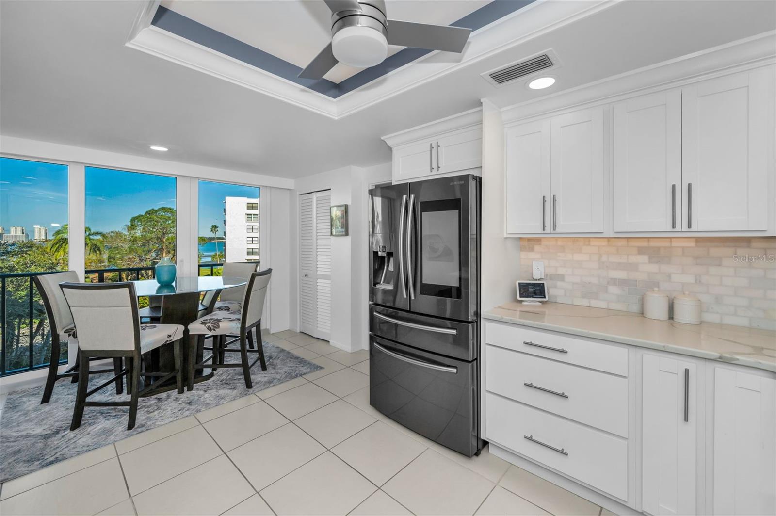 Beautiful Belleair Country Club area; rare 2050 sq. ft. end unit with water views! Located inside the gated and gorgeous Belleair Country Club community, this spacious home has a living room and family room, eat in kitchen, 2 spacious bedrooms and two updated full baths with walk in showers! Recent updates include: newer gourmet kitchen and luxury baths PLUS newer storm rated impact windows throughout the home and views to the west, north and south. This is one of the largest floor plans in the historic gated Belleair Country Club Community, (FLOORPLAN ATTACHED IN PHOTOS) Some have converted the living room to a 3rd bedroom... Bring the furnishings you love and there will be room, plus extra storage upstairs and in your private storage unit under the building. Enjoy the security and the surroundings of the prestigious Belleair Country Club, and the beautifully restored historic Belleview Inn. This lovely home and surrounding golfing/boating community has so many great amenities for the discriminating buyer looking for a fun, carefree lifestyle! (Residents of this community can join the Belleair Country Club and not wait years to begin their golf membership!) The updating has been done for you, (all windows and sliders are up to the latest codes AND there are electric solar shades throughout!). The newer kitchen is a dream with quartz countertops and soft close drawers and newer appliances, AND a walk-in in laundry room and pantry! There is also a whole house water filtration system. This building is not in a flood zone (35 feet above sea level) and has it's own generator! (Never flooded!) Note the views of the sparkling Intercoastal Waterway, Sand Key, the Memorial Causeway and our own Harold Lake from almost every room. Enjoy the two fully updated bathroom showers that come with with Kohler heat and timer controls, rain heads, lovely cabinets, quartz countertops, newer faucets and so much more. The air conditioner is 2018, water heater 1.5 years old and there is a parking spot with your number on it! The 150 building has completed it's Milestone and Reserve studies and is in great condition physically and financially. Owners in this lovely Belleview Biltmore community do not have to go on the wait list for the golf membership. Note the views of the sparkling Intercoastal Waterway, Sand Key, the Memorial Causeway and our own Harold Lake from almost every room. Located 30 minutes from Tampa International Airport and 10 minutes from Clearwater Beach. You will love the quant little town of Belleair and its boutique shopping, parks and restaurants that are owned by renown local Restauranteurs! Floor plan and seller's disclosure is attached to the listing! (Sorry, no pets.) Not in a flood zone, no storm damage, and the building has a new generator. All utilities are underground here as well. (Seller's new home is almost ready!) Call for your showing today! Floor plan attached.
