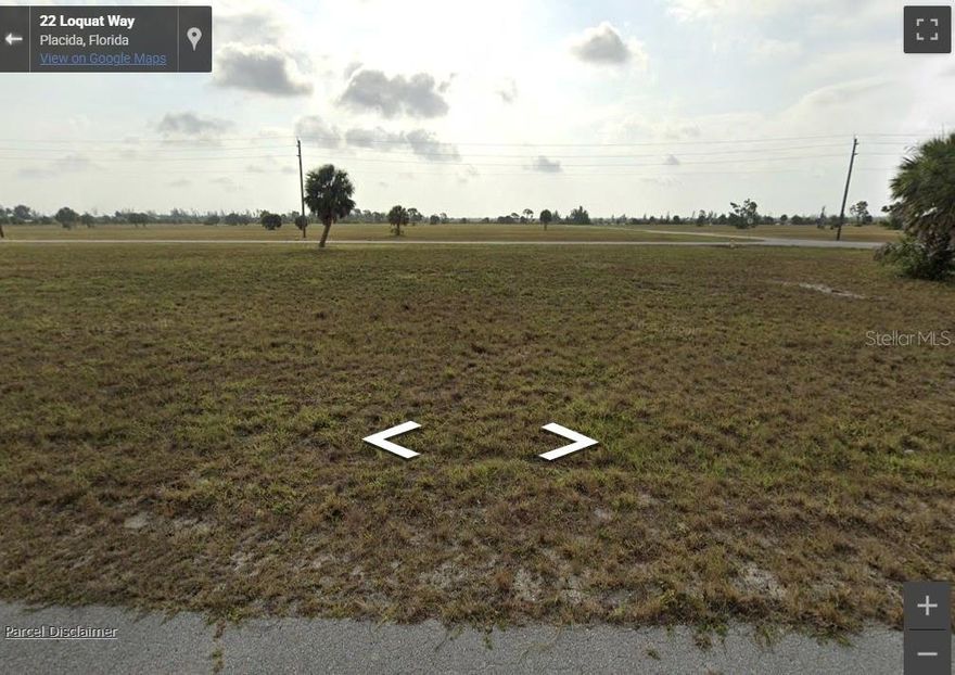 Located in the tranquil and desirable community of Placida, this vacant lot presents a rare opportunity to build your dream Florida home. Nestled in a peaceful neighborhood with mature landscaping and quiet streets, the property offers ample space for a custom residence, outdoor living areas, and a private garden. Enjoy the natural beauty nearby, including parks, walking trails, and access to stunning beaches and waterfront activities. Placida is known for its friendly atmosphere, low traffic, and welcoming community vibe. Conveniently located near shopping, dining, and local amenities, this lot combines serene living with modern convenience. Whether you’re seeking a vacation retreat or a year-round home, this property provides the perfect canvas to create your ideal Florida lifestyle. Don’t miss this chance—contact us today for more details and to schedule a viewing!
