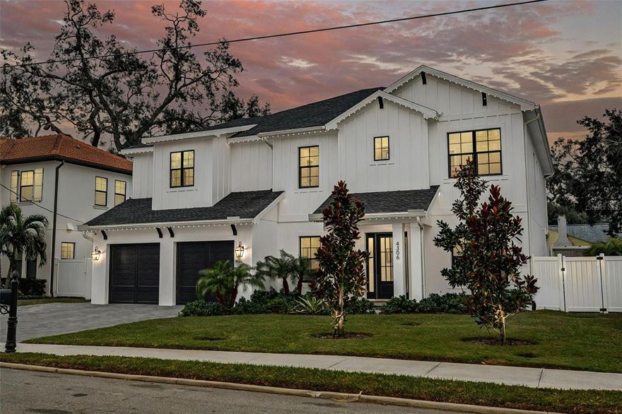 $$$ MAJOR PRICE IMPROVEMENT, $500k PRICE REDUCTION SINCE HITTING THE MARKET $$$$

Why wait for new construction!!  This Masterpiece home is only a couple years old and every punch item has been taken care of already so leave your punch list at home!! Why build when you can own this impeccably upgraded, better-than-new home in the heart of one of South Tampa’s most sought-after neighborhoods? This stunning residence blends timeless design with over $60,000 in premium upgrades from the current owner, offering unmatched comfort, functionality, and style. Want more? Here's the detail:

A Jellyfish, customizable LED exterior lighting system, retractable screen lanai, private poolside lanai, "ledge loungers" in pool seating, extended pool pavers & driveway, with enhanced tropical landscaping and automated uplighting, a custom installed Shepard alarm & video surveillance system, a professional, Eero Mesh Wifi 5g system THROUGHOUT THE ENTIRE PROPERTY, custom family room audio and video system, outdoor speakers will all convey to new buyer.  Other furnishings negotiable!  

The spacious living room/family room flows seamlessly into the gourmet kitchen, which boasts top-of-the-line appliances, custom cabinetry, a stunning oversized island, & sleek countertops. Retreat to the luxurious primary suite, a sanctuary complete with a spa-like en-suite bathroom featuring a soaking tub, walk-in shower, & dual vanities.
The backyard transforms into your low maintenance, outdoor, tropical oasis with hot tub, pool, bar, full kitchen, & pergola so  whether you’re hosting friends or enjoying family time, this space is designed for relaxation & entertainment year-round. The home also features a retractable screen system, which will allow the open lanai to become a screened in lanai at the touch of a button.
A salt-water heated Pool & Outdoor Kitchen, Impact Rated Windows/Doors & Spray foam Insulation! Wide Plank Oak Flooring throughout, Stained Wood Beams in Great Room, Level 4 Smooth Drywall Finish, Solid Core Interior doors, Sound Pre-wires, Stained Wood Exterior Ceilings, Wainscoting, Feature Wall Details, Shiplap + Many more unique appointments. 1st floor holds a large open concept Kitchen w/Custom Shaker Cabinets stacked to ceiling (Under-Cabinet Lighting), Pot filler, Sub-Zero/Wolf Appliance Package, Farm Sink, Quartz to mimic Marble w/light & bright Breakfast Nook. Formal Dining Room is accessed through Butler's Pantry (Glass Cabinetry & Wine Fridge + Chef's Pantry) complimented w/wainscoting. Study w/glass French doors off of Foyer, Cute Mud-station, Powder Bathroom PLUS 1st floor Guest Suite w/Full Bathroom. Upper floor holds large Master Suite w/Bianco Carrara Marble clad Bathroom & Custom Built-out Closet. 2 good sized Bedrooms share a Jack N Jill w/unique tiles, En-Suite Bedroom w/marble penny tile in private bathroom. A large well laid out Laundry Room (lowers/uppers/sink/drying rod) and a 20x20 Media/Game-Room w/kitchenette (microwave + fridge + cabinets) + powder bathroom. Oversized 2 car garage (31' depth on one side & 23' depth on the other side). Gorgeous 5 bedrooms (including 1st floor guest suite), Study w/glass French doors, Dining Room & Media Room make this home functionally perfect! No wasted space here! All useable!
With a prime South Tampa location! 
Better than new. Better than expected. Ready for you. Luxury, location and turnkey living. Don't miss this one!