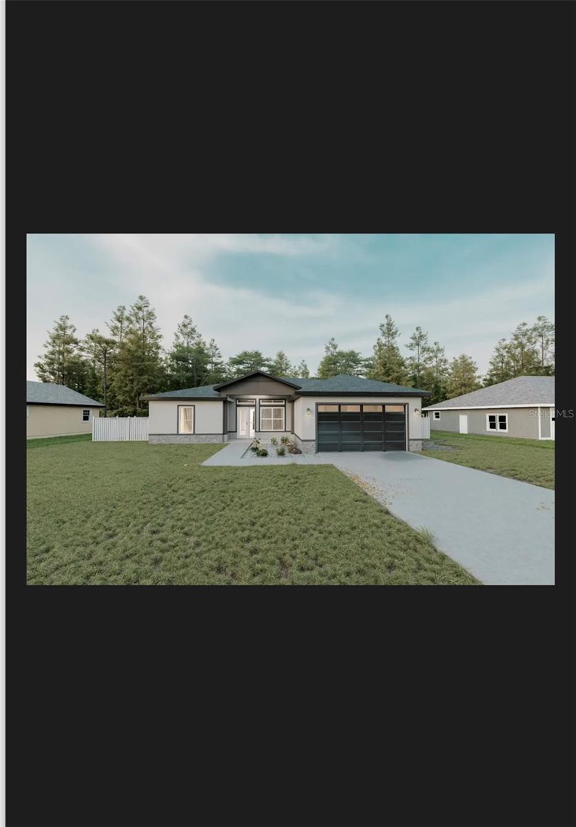Under Construction. UNDER CONSTRUCTION!!! THIS HOME QUALIFIES FOR 1 DOWN PAYMENT LOAN AND BUILDER HELP WITH CLOSING COSTS . BRAND NEW CONCRETE BLOCK home . Estimate completion is approx oct/nov pending any setbacks beyond the builder’s controls .just a short drive to the new Publix! Very close to the Florida Greenway ! This Spec home 4BED,3BATH with 2,795 sq ft model has 1/2 acre lot ! Enjoy the lanai all afternoon and evening! Great open floor plan for entertaining. The massive kitchen with stone counter tops . Huge master bedroom with beautiful custom bathroom and huge walking closet. STONE LOOK PORCELAIN TILE IN ALL AREAS ! MUST SEE !
Pictures are of similar home for illustration purposes only . Colors and features will vary .Builder warranty!
