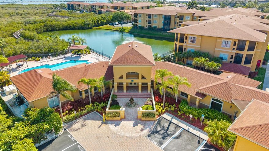 This beautifully maintained & renovated first-floor condo offers an open, light-filled layout with plenty of storage. A spacious living area that flows to your private screened patio—perfect for morning coffee or unwinding at sunset with tranquil bay breezes. The kitchen offers ample cabinetry and an open layout with lots of eating space. The generously sized bedroom & large walk in closet includes a french door leading out to your screened in patio. Brand new flooring throughout, updated bathroom and in-unit laundry with washer & dryer included.
Residents enjoy a resort-style waterfront pool, fitness center, clubhouse, game room, meeting and office space available in the clubhouse, an on site car wash, canoe dock with bay access, manicured walking paths & a stunning boardwalk. Along with outdoor grilling areas, picnic spaces, and lush, well-maintained grounds that create a tranquil coastal atmosphere. Just minutes from Tampa International Airport, world-renowned beaches, major highways, dining, and shopping this home offers the perfect blend of relaxation and accessibility. Whether you’re searching for a primary residence, seasonal getaway, or investment opportunity, this move-in-ready gem is priced to sell.