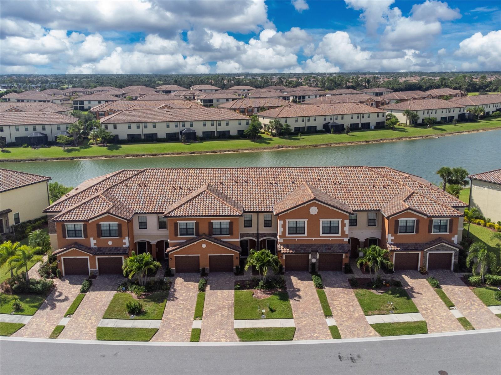 BEST TOWNHOME VALUE! Gran Paradiso is a lavish, Tuscan-inspired, gated community set on over one thousand plus acres. Lakes and nature preserves provide a perfect backdrop to escape the hum drum of everyday life with a nature walk along the fitness trails or just gazing from the peaceful comfort of your own home. This unit is turnkey, quality furnished, with the exception of a few items. The Berkly floor plan is divided between two floors. The 2nd-floor master suite features a sitting area and an en-suite bath with dual sinks and walk-in closets. Two additional guest bedrooms share a full bathroom. The 2nd floor laundry is an additional convenience. The spacious kitchen opens onto the family room and breakfast nook. Relax on the large lanai or entertain your guests. The Community features a clubhouse, pool, spa, cabanas, tennis courts and much more to live a luxurious lifestyle. The convenient location is close to amazing downtown Venice, a short drive to I-75, world-renowned SW FL beaches and golf and fishing. Come see this idyllic property!