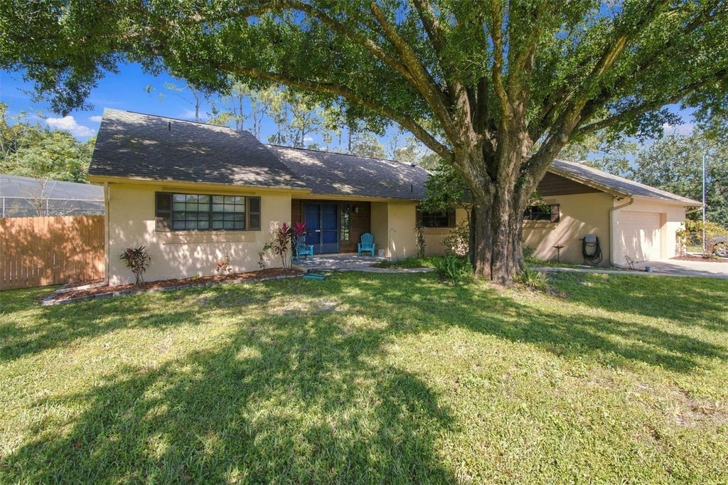 Photo of 3180 Lake Saxon Drive, Land O Lakes, FL 34639 (MLS # TB8557639)