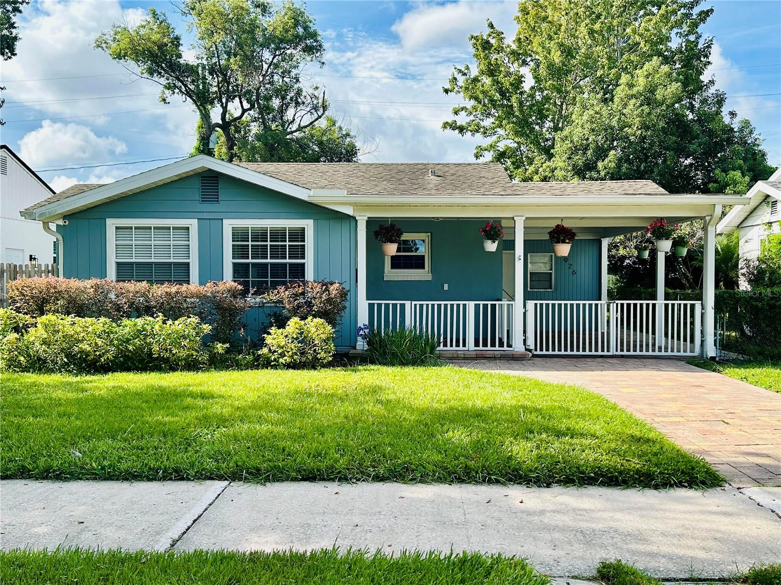 Welcome to this beautifully updated 2-bedroom, 1-bath home located in the heart of College Park, near the Packing District and a few blocks from restaurants and shops along Edgewater Drive. Nestled on a picturesque tree-lined brick street, this home combines character with modern updates. The bathroom has been remodeled, and kitchen was fully renovated in 2021 with new cabinets, granite countertops, microwave, dishwasher and range. The refrigerator was just replaced in 2025, making this kitchen completely move -in ready. The spacious living area make it easy to feel right at home. Off the carport, you'll find a spacious 14x10 utility/ multipurpose room with its own AC vent-perfect for laundry, storage or even the potential to convert into a second bathroom. Outdoor living shines here with brick pavers on the driveway, front porch, carport and walkway to the backyard. A spacious brick-paver patio is ideal for entertaining while the fully fenced yard features a shed and a relaxed private atmosphere. The home truly captures the best of College Park living-character, comfort and convenience in one of Orlando's most desirable neighborhoods.