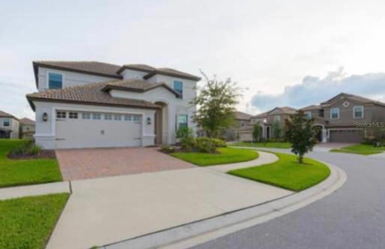 Lovely, fully furnished single family home in a Vacation Resort area. This property boasts an open floor plan, perfect for modern living and entertaining.
This 5-bedroom home is located in the highly sought-after Champions Gate Retreat Vacation Resort.
The community offers an award-winning clubhouse with a variety of amenities, including a lazy river, tiki bar, and restaurant, providing a luxurious and relaxing vacation experience.