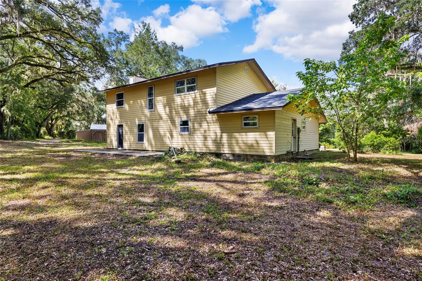 Do you have a vision for your dream home? Tucked away at the end of a long private drive and surrounded by 1.76 acres of mature oaks, this partially renovated property offers the perfect opportunity to bring it to life, just minutes from Tioga.
Much of the heavy lifting has already been done: new roof (2021), new windows and doors, Hardie plank siding, fresh sheetrock, new kitchen cabinetry, and stainless steel Samsung appliances. It’s better than a blank canvas, it’s a head start!
Inside, the home centers around a spacious open-concept kitchen and dining area, large enough to add a cozy sitting space. A central staircase separates this area from a bright family room with a fireplace and windows all around. A half bath is tucked behind the stairs for convenience. Off the kitchen, a hallway leads to a massive laundry room and a private in-law suite with its own full bathroom, perfect for guests or extended family.
Upstairs, you’ll find three generously sized guest bedrooms and a full bathroom, along with a large primary suite featuring an en-suite bath and walk-in closet.
With plenty of space to add a pool, workshop, or garden retreat, and an estimated ARV of $480K, this property offers both potential and flexibility. Bring your vision and make it your own.