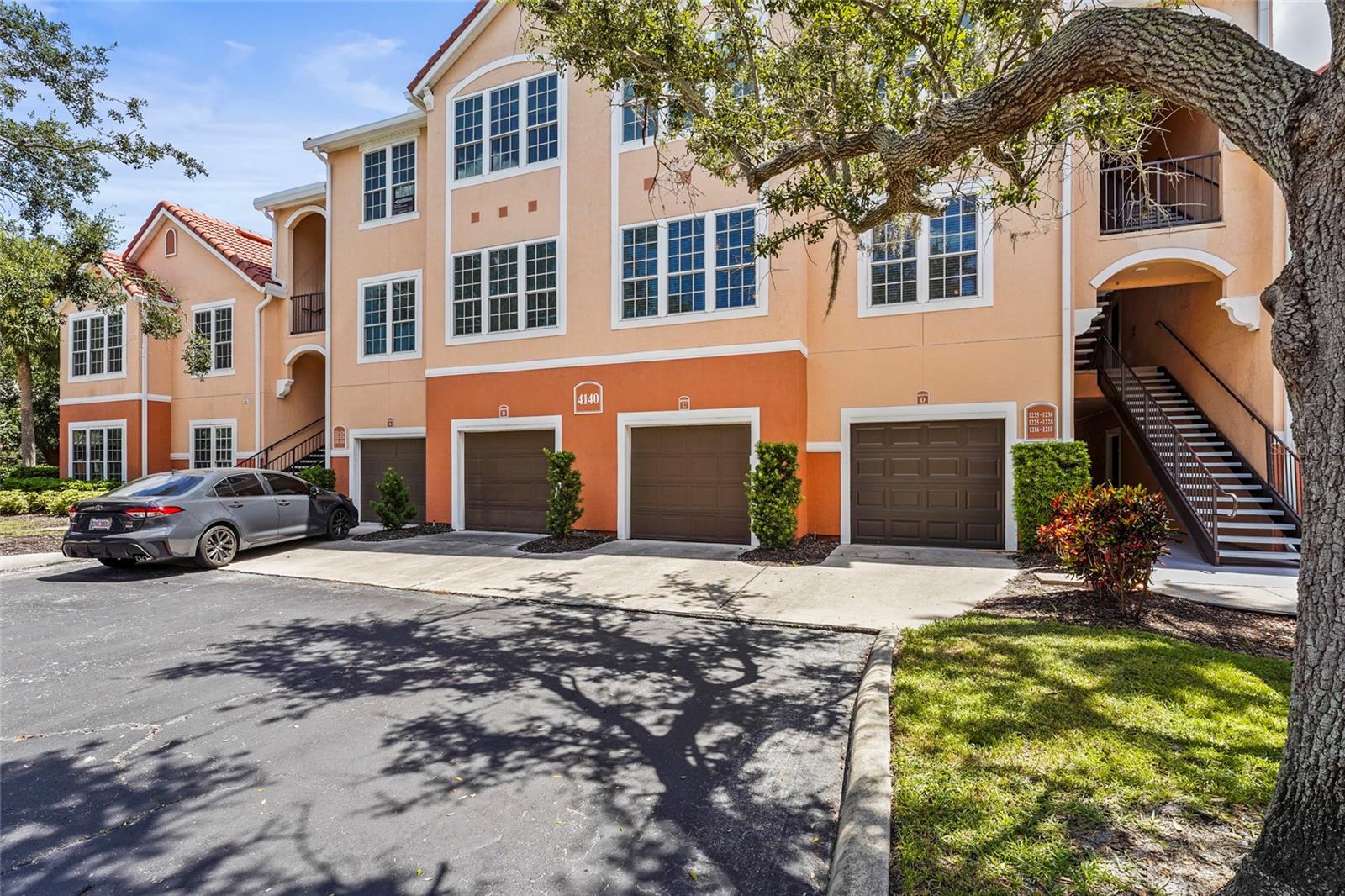 Spacious 1Bedroom/1Bath 2nd Floor Condo with GARAGE! This beautifully maintained and recently updated 1-bedroom, 1-bath condo located in the highly desirable Bella Villino community within Palmer Ranch awaits its new owner. This unit features new LPV flooring throughout and boasts one of the largest 1-bedroom floor plans available in the community. What truly sets this condo apart is the expansive 30x13 private garage, a rare find in condo living and ideal for extra storage, a workshop, bikes or keeping your car out of the Florida sun.Inside, you’ll enjoy a spacious, open-concept layout, generous walk-in closets and a beautifully extended living room which can convert into a home office or additional sleeping area for guests. The kitchen is fully equipped and opens to the dining and living areas, making the space feel bright and connected. The AC is 4 years old and the condo has newer impact windows throughout for peace of mind. Bella Villino offers resort-style amenities, including a clubhouse, heated pool and spa, fitness center, tennis court, business center, and even an indoor basketball/racquetball court. All of this in a gated community just minutes from Siesta Key Beach, Legacy Trail, shopping, dining, and more. This would make the perfect income producer for investors, snowbird residence or full time living in paradise! SELLER FINANICING OPTIONS AVAILABLE, contact LA 1 for details!