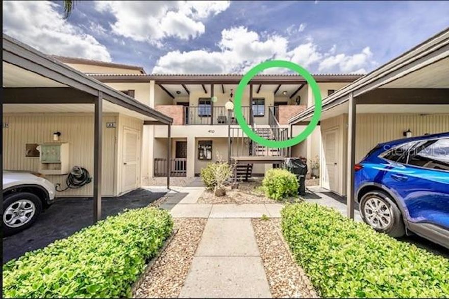 Florida paradise living awaits you in this 2 bedroom 2 bath turnkey furnished condo in the lovely, quiet community of Mission Lakes. This LAKE VIEW private second floor end unit offers plenty of natural light and is a close distance to the nearest pool. The condo has a dining and living room combo that offers a wet bar for entertaining. Split bedroom floor plan, and the primary has ensuite walk in shower as well as a walk-in closet, the second bath offers a tub with shower. The tiled screened in lanai with sunshades offers tranquil lake views. The water heater is 2022, and a full size stackable washer and dryer is conveniently located inside the unit. Tray ceiling with ceiling fan and built in window box in the kitchen gives plenty of light and room for your culinary skills. Covered parking that has room for 2 cars parked tandem with a storage room for your bikes and beach chairs. Mission Lakes is conveniently located to all the area beaches, historic downtown Venice, golf courses, the YMCA, and plenty of shopping and dining. Whether you're looking for a seasonal retreat, income producing rental, or your year round residence this condo checks all the boxes!