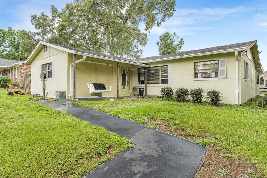 BACK ON THE MARKET AND WAITING FOR YOU!!!

Below-Market Gem in Fruitland Park – Prime Location & Endless Potential!

Opportunity is knocking! This 4-bedroom, 2-bath concrete block home with 2 BONUS ROOM is priced below market value and ready for your personal touch. Situated on a beautifully landscaped corner lot, new LAMINATE FLOORS and FRESH INTERIOR PAINT. The charming CEDAR-lined den with wood-burning rock fireplace creates a cozy retreat, while the eat-in kitchen offers new countertops and updated appliances. Additional features include a screened porch, workshop, and covered 2-car carport, plus a fully fenced yard with ranch-style front fencing and privacy fencing in the rear.  This property is PRIME for you and your DREAMS to CREATE.

Located just minutes from The Villages, Leesburg, the BRAND NEW STATE OF THE ART Elementary School, restaurants, boutiques, major roads, and hospitals, this property is perfect for FIRST-TIME HOME BUYERS, those ready to create their dream home, or INVESTORS looking to add to their portfolio. 

Don’t wait — schedule your showing today before it’s gone!