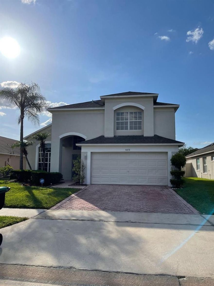 Beautiful and spacious 4-bedroom, 3-bath home for rent in the highly desirable community of Hunters Creek, Orlando! This 2,244 sq. ft. residence offers a bright and open floor plan filled with natural light. The primary suite is conveniently located on the first floor and features private access to the backyard, where you’ll enjoy a stunning pool with no screen enclosure — perfect for relaxing or entertaining under the Florida sun. Upstairs, you’ll find three additional bedrooms and a full bath, providing plenty of space for family or guests. Located in one of Orlando’s most sought-after neighborhoods, this home is close to top-rated schools, beautiful parks, shopping, dining, and major highways. Enjoy the best of Florida living in this wonderful Hunters Creek home!