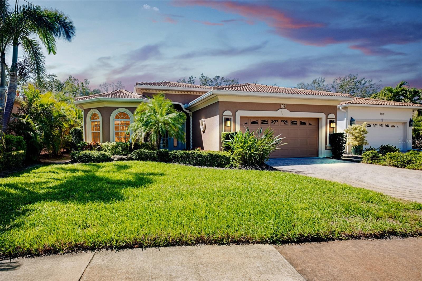 1 YEAR HOME WARRANTY INCLUDED <br><br>
Enjoy gated island living just minutes from Venice Beach at 107 Corte Del Rosa.<br><br>
Tucked away on a quiet cul-de-sac within a gated community on Venice Island, this beautifully maintained 3-bedroom, 2-bath home offers the ultimate Florida lifestyle with comfort, convenience, and thoughtful upgrades throughout.<br><br>
Inside, you'll find an open floor plan with granite countertops, gas appliances, and a well-equipped kitchen featuring a newer appliance package. The washer and dryer are just a year old, adding everyday convenience. Whether you’re entertaining or enjoying a quiet evening at home, the layout offers easy flow between living, dining, and outdoor spaces.<br><br>
Major system updates give peace of mind, including a barrel tile roof replaced in 2022 with a transferable 10-year warranty, a new AC installed in 2020, and a new water heater from 2019. The home is located in Flood Zone X, so flood insurance is not required. A quiet and private backyard backs up to lush greenery, creating a tranquil setting for relaxing or entertaining.<br><br>
Community amenities include a clubhouse with a pool, tennis courts, and pickleball—all just steps away. The location is unbeatable: you're near the Venetian Waterway Trail, Venice Marine Max Marina, Downtown Venice shops and restaurants, Venice High School, and the beach—all within five minutes.<br><br>
This is a rare opportunity to own a move-in-ready home in one of Venice Island’s most desirable communities, offering both privacy and access to everything that makes coastal living special.