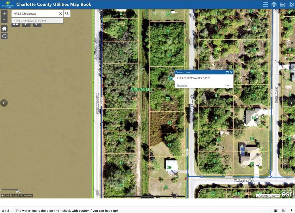 Photo of 4193 Chippewa Street, Port Charlotte, FL 33981 (MLS # A4668473)